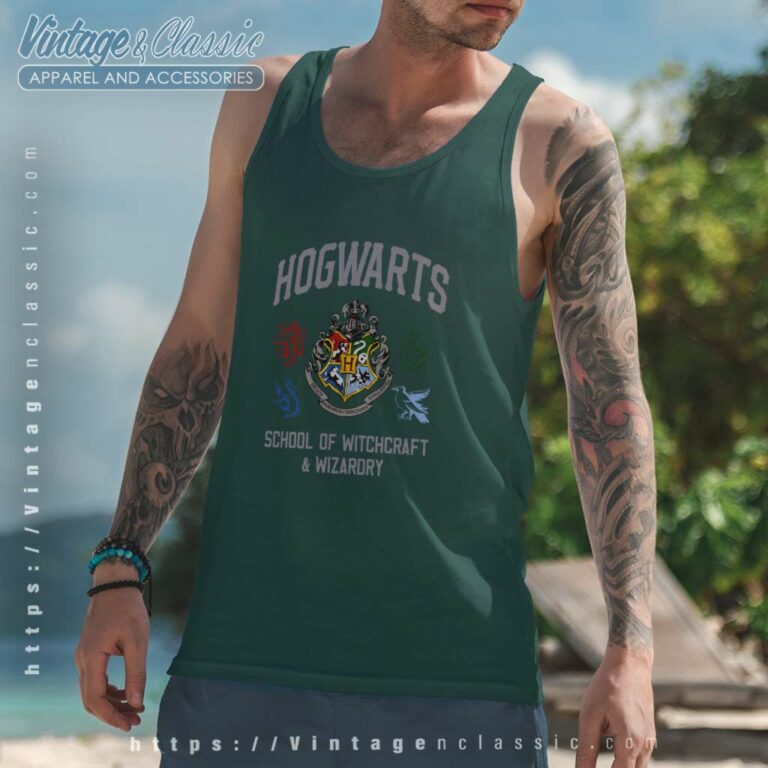 Harry Potter Shirt Hogwarts School Tank Top Racerback Harry Potter Shirt Hogwarts School Tank Top Racerback