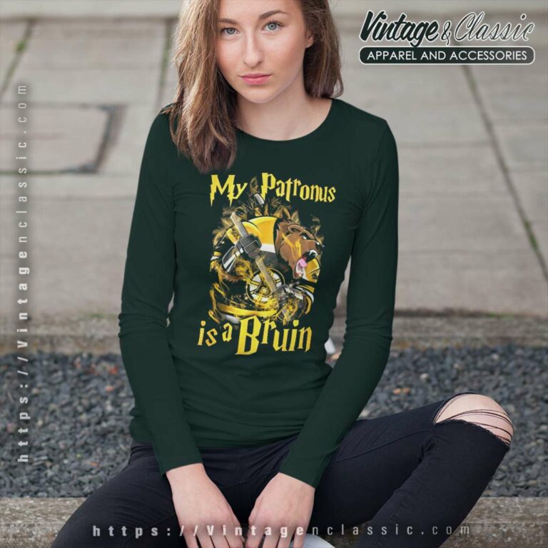 Harry Potter Shirt My Patronus Is A Bruin Long Sleeve Tee Harry Potter Shirt My Patronus Is A Bruin Long Sleeve Tee