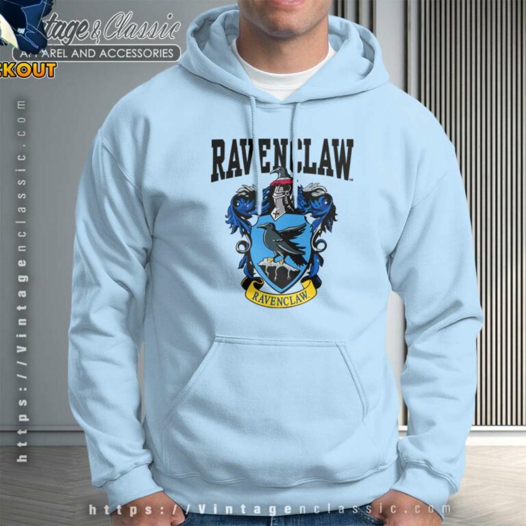 Harry Potter Shirt Ravenclaw House Crest Hoodie Harry Potter Shirt Ravenclaw House Crest Hoodie
