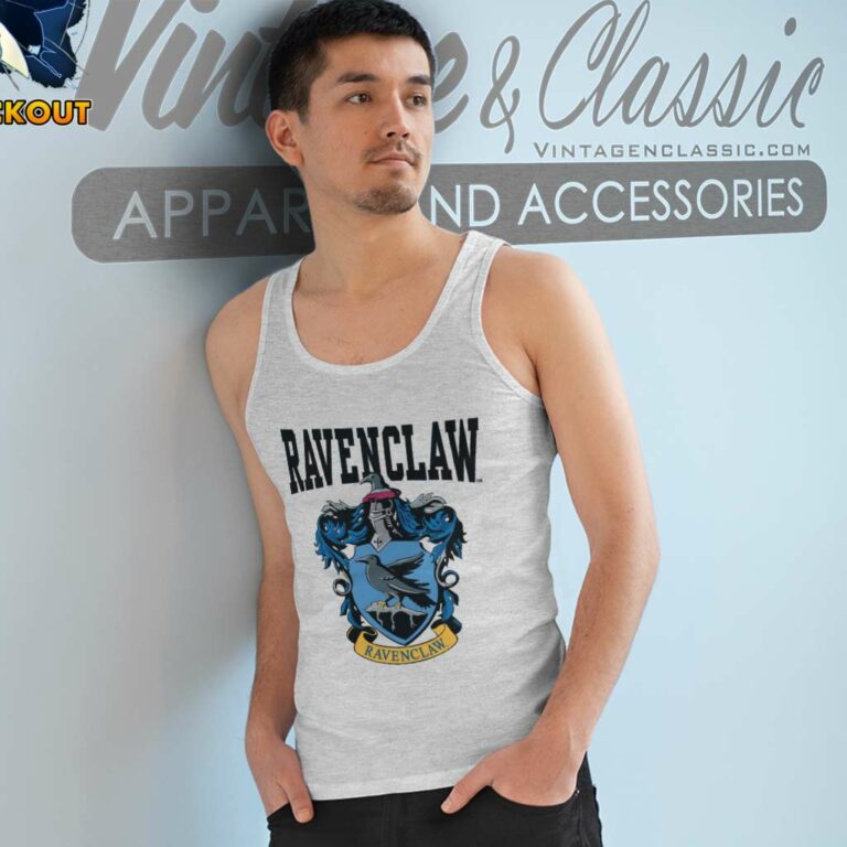 Harry Potter Shirt Ravenclaw House Crest Tank Top Racerback Harry Potter Shirt Ravenclaw House Crest Tank Top Racerback