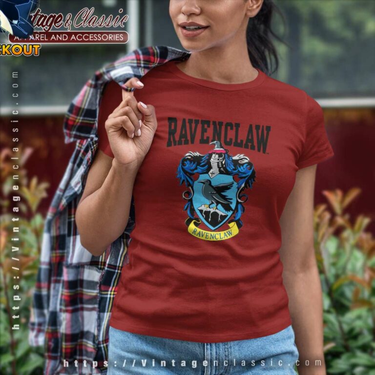 Harry Potter Shirt Ravenclaw House Crest Women TShirt Harry Potter Shirt Ravenclaw House Crest Women TShirt