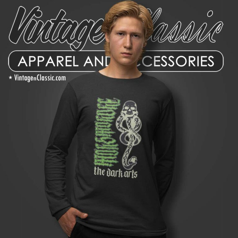 Harry Potter The Dark Arts Skull Snake Long Sleeve Tee 1 Harry Potter The Dark Arts Skull Snake Long Sleeve Tee 1