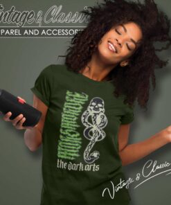 Harry Potter The Dark Arts Skull Snake Women TShirt 1