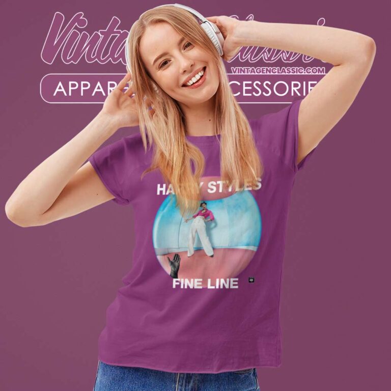 Harry Styles Fine Line Album Cover Women TShirt Harry Styles Fine Line Album Cover Women TShirt