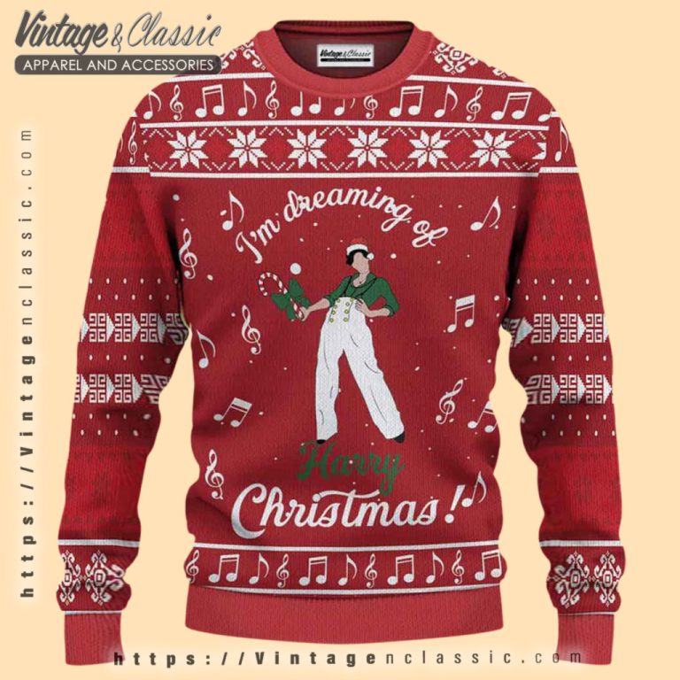 Harry Styles Im Dreaming Ugly Christmas Sweater Ugly Christmas Sweater Harry Styles Im Dreaming Ugly Christmas Sweater Ugly Christmas Sweater