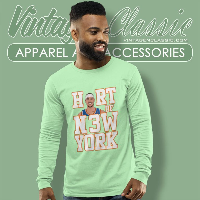 Hart Of New York Josh Hart Knicks Long Sleeve Tee Hart Of New York Josh Hart Knicks Long Sleeve Tee