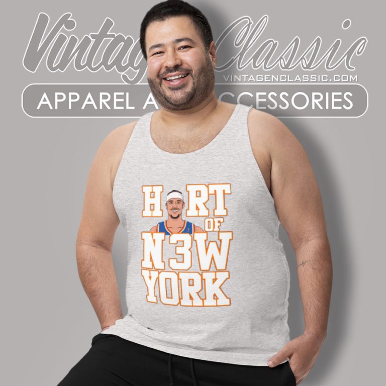 Hart Of New York Josh Hart Knicks Tank Top Racerback Hart Of New York Josh Hart Knicks Tank Top Racerback