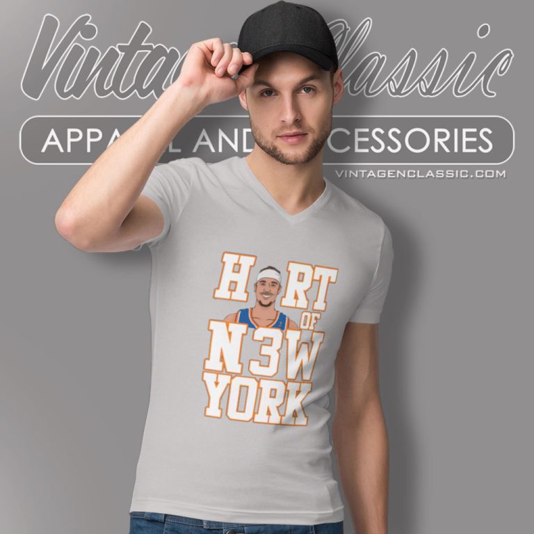 Hart Of New York Josh Hart Knicks V Neck TShirt Hart Of New York Josh Hart Knicks V Neck TShirt
