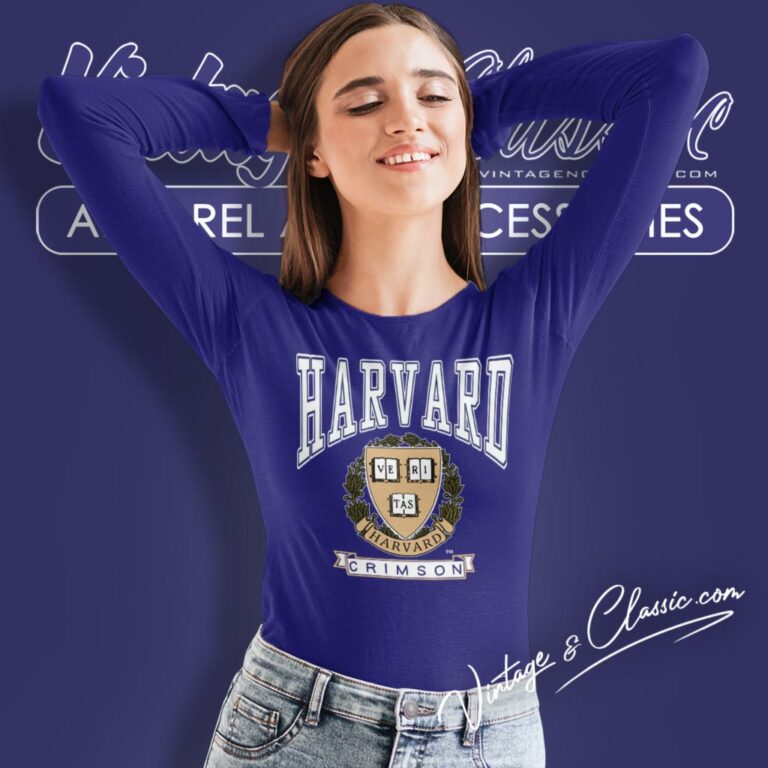 Harvard Crimson University Long Sleeve Tee Harvard Crimson University Long Sleeve Tee