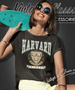 Harvard Crimson University Women T Shirt