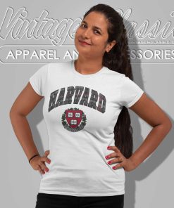 Harvard University Big Logo Shirt 6 Harvard University Big Logo Women TShirt