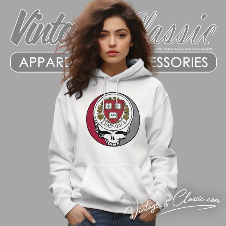 Harvard University Grateful Dead Steal Your Face Hoodie Harvard University Grateful Dead Steal Your Face Hoodie