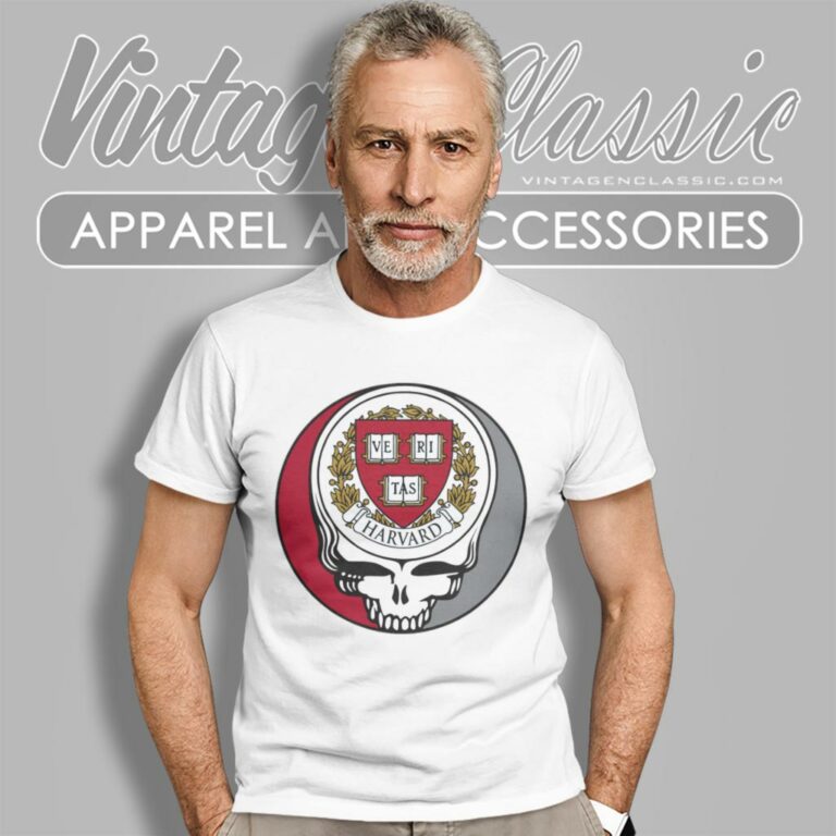 Harvard University Grateful Dead Steal Your Face T Shirt Harvard University Grateful Dead Steal Your Face T Shirt