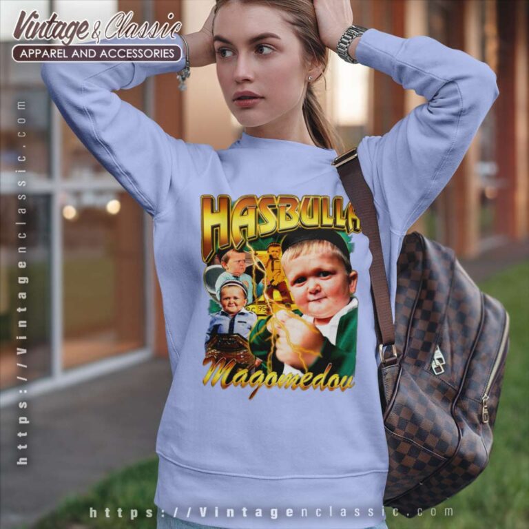 Hasbulla Magomedov Funny Shirt Mini Khabib Meme Sweatshirt Hasbulla Magomedov Funny Shirt Mini Khabib Meme Sweatshirt