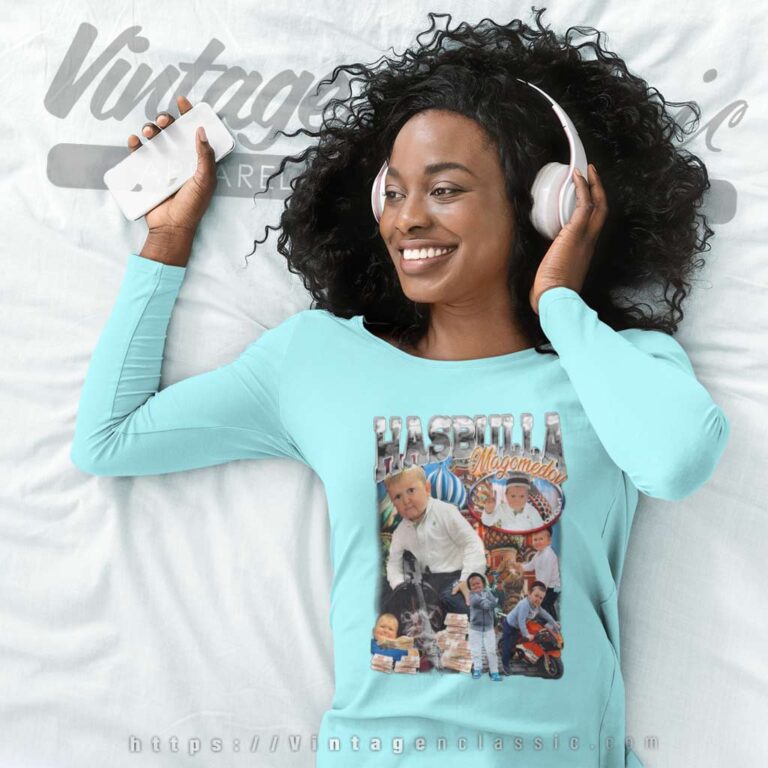 Hasbulla Magomedov Vintage Shirt Mini Khabib Hasbulla Homage Long Sleeve Tee Hasbulla Magomedov Vintage Shirt Mini Khabib Hasbulla Homage Long Sleeve Tee