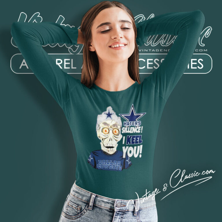 Haters Silence I Keel You Dallas Cowboys Long Sleeve Tee Haters Silence I Keel You Dallas Cowboys Long Sleeve Tee