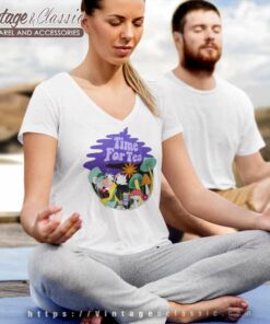Hatter Time For Tea V Neck TShirt