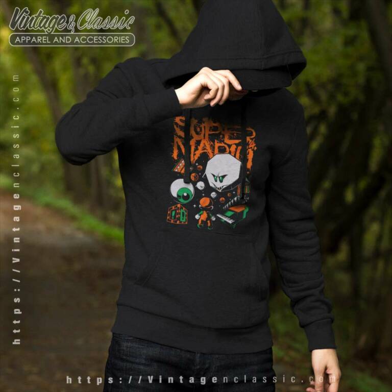 Splatter Band Haunted House 64 Super Mario Game Hoodie Splatter Band Haunted House 64 Super Mario Game Hoodie