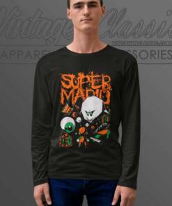 Splatter Band Haunted House 64 Super Mario Game Longsleeve