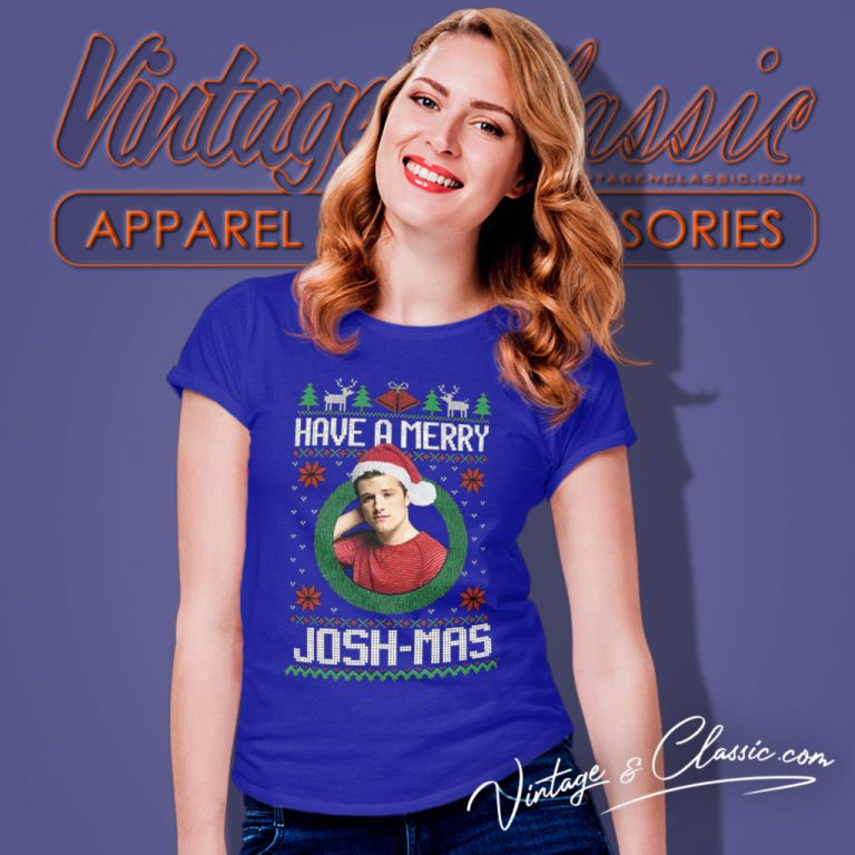Have A Merry Joshmas Christmas Shirt Josh Hutcherson Peeta Mellark Women T Shirt Have A Merry Joshmas Christmas Shirt Josh Hutcherson Peeta Mellark Women T Shirt