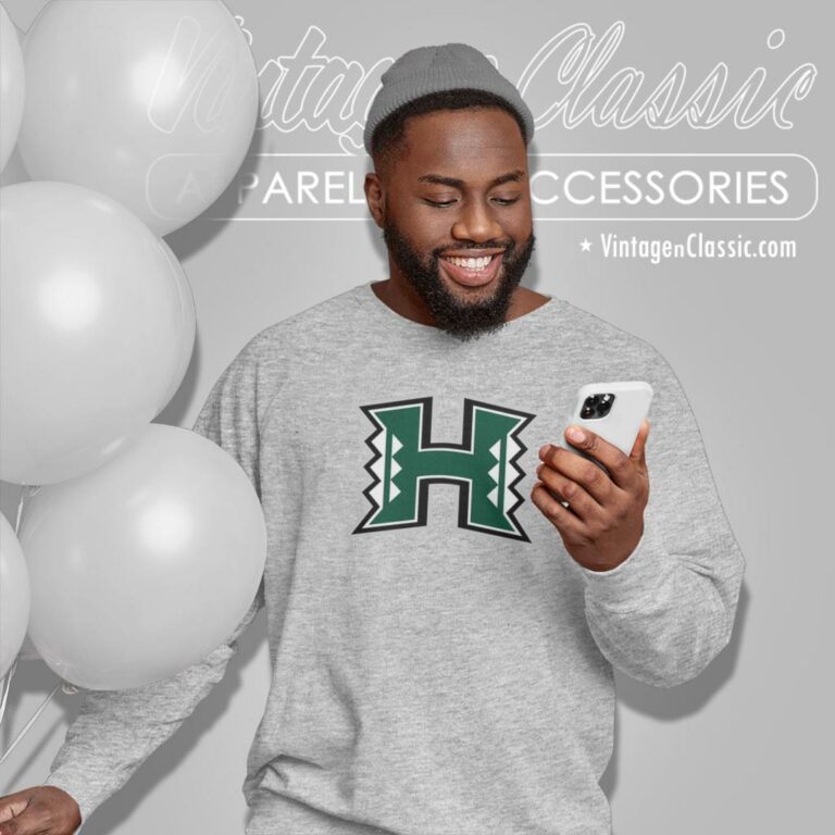 Hawaii Rainbow Warriors Football Logo Sweatshirt Hawaii Rainbow Warriors Football Logo Sweatshirt