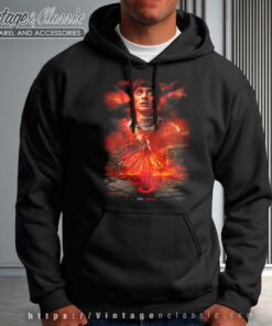 Hawkins Will Fall Shirt Stranger Things Season 5 Poster Hoodie