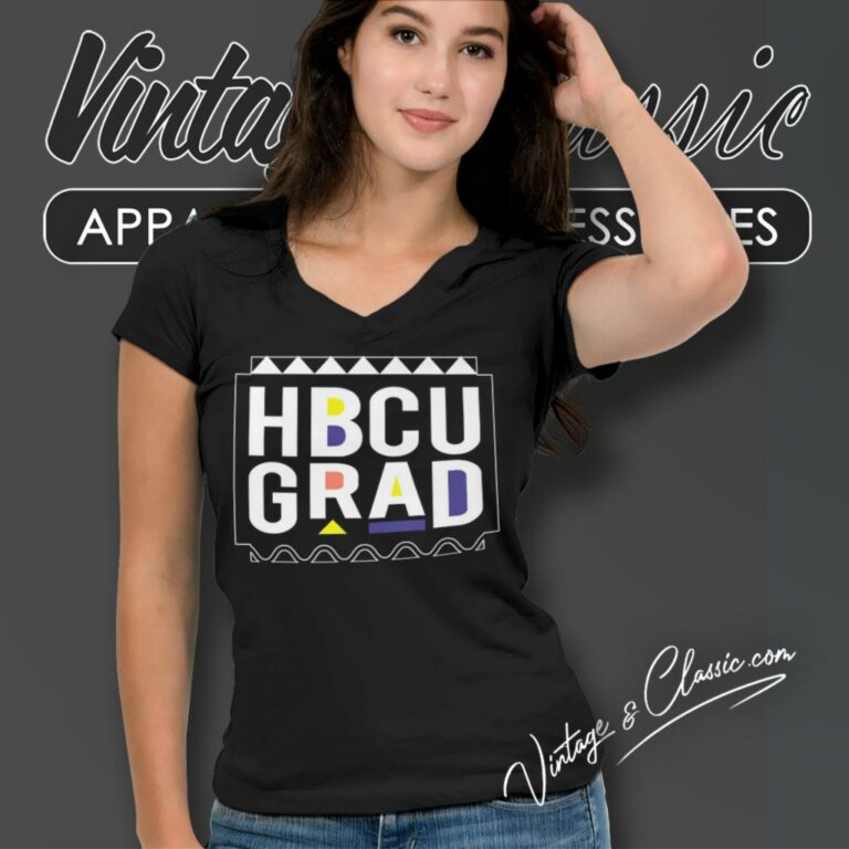 Hbcu Grad Shirt Graduation Historically Black College V Neck TShirt Hbcu Grad Shirt Graduation Historically Black College V Neck TShirt