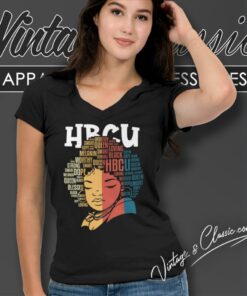 Hbcu Historically Black Colleges And Universities V Neck TShirt