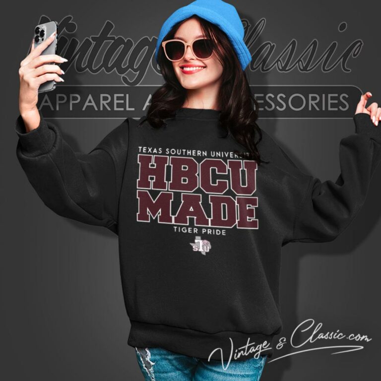 Hbcu Made Shirt Texas Southern University Tiger Pride Sweatshirt Hbcu Made Shirt Texas Southern University Tiger Pride Sweatshirt