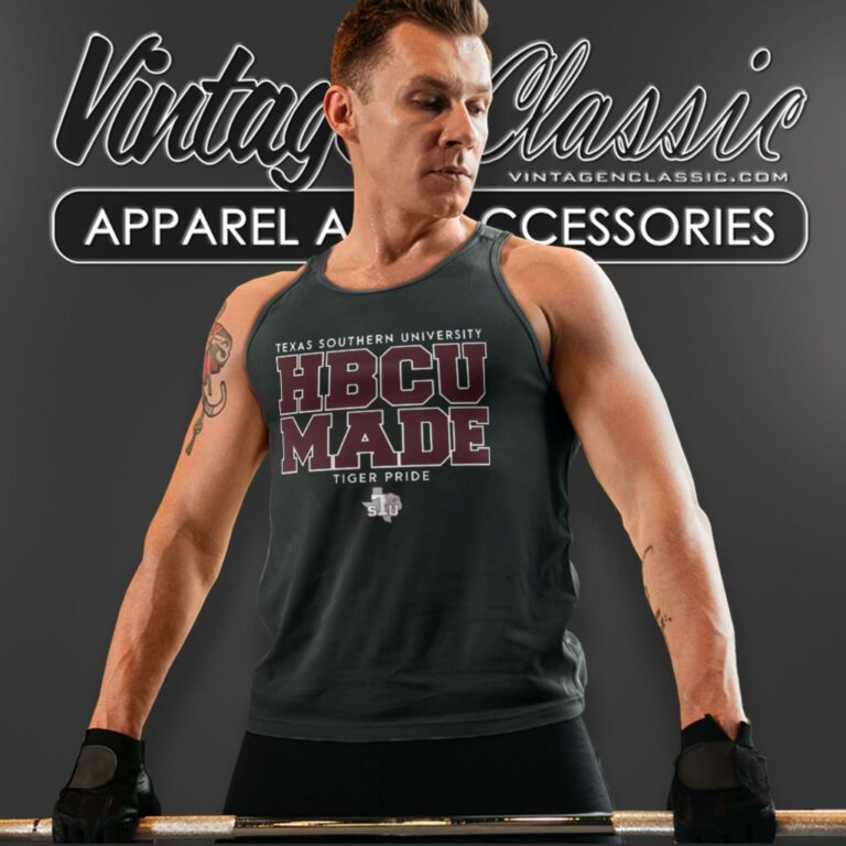 Hbcu Made Shirt Texas Southern University Tiger Pride Tank Top Racerback Hbcu Made Shirt Texas Southern University Tiger Pride Tank Top Racerback