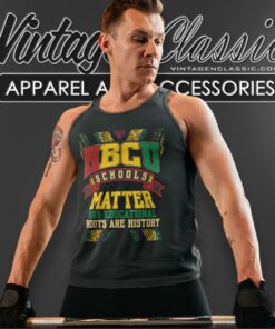Hbcu School Matters African American Student Tank Top Racerback