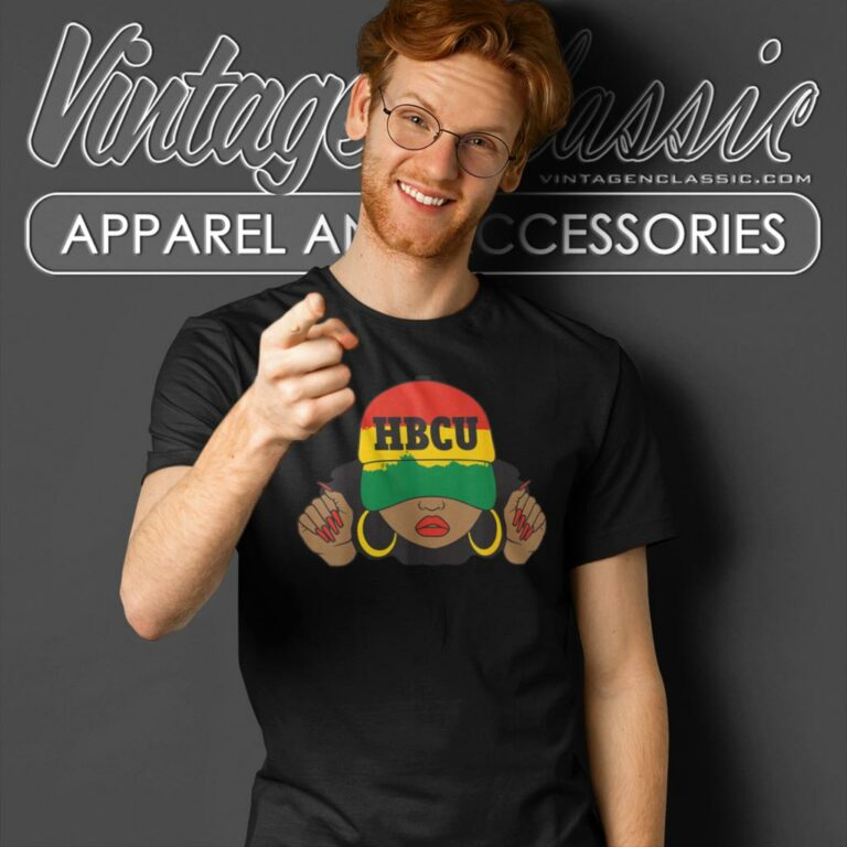 Hbcu Shirt Beautiful Black Hbcu Student In Hat T Shirt Hbcu Shirt Beautiful Black Hbcu Student In Hat T Shirt