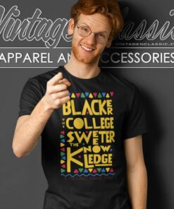 Hbcu Shirt Blacker The College T Shirt