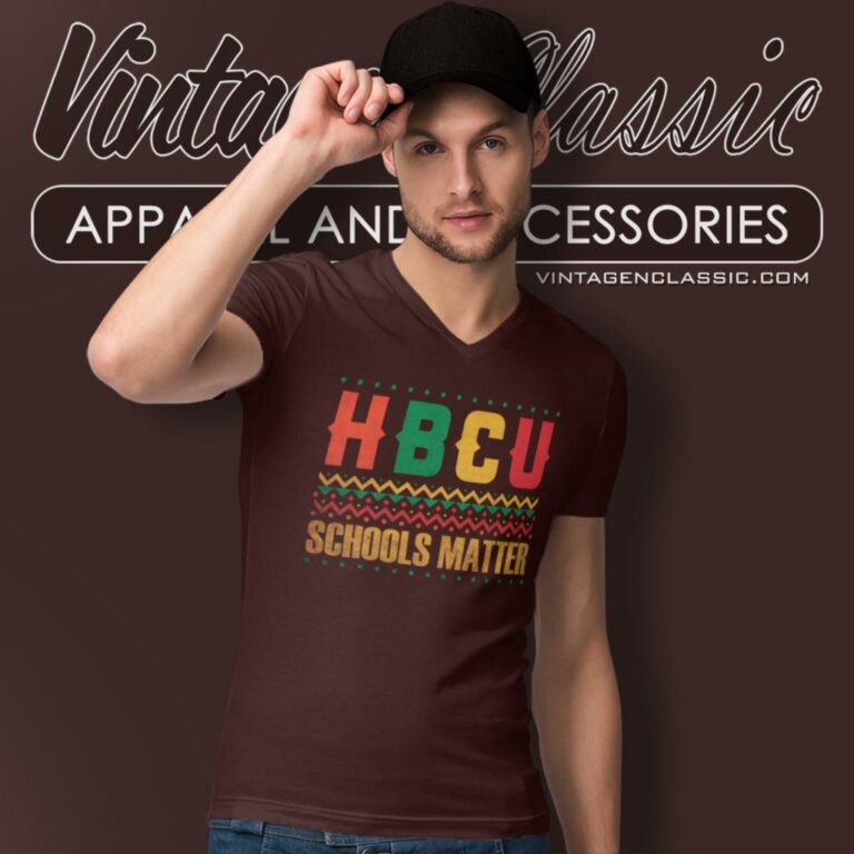 Hbcu Shirt Blm Schools Matter V Neck TShirt Hbcu Shirt Blm Schools Matter V Neck TShirt