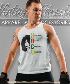 Hbcu Shirt Headstrong Blessed Confident Undaunted Tank Top Racerback