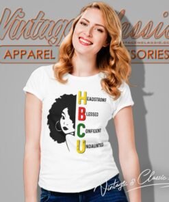 Hbcu Shirt Headstrong Blessed Confident Undaunted Women T Shirt