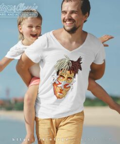 Head Sliced Xxxtentacion V Neck TShirt