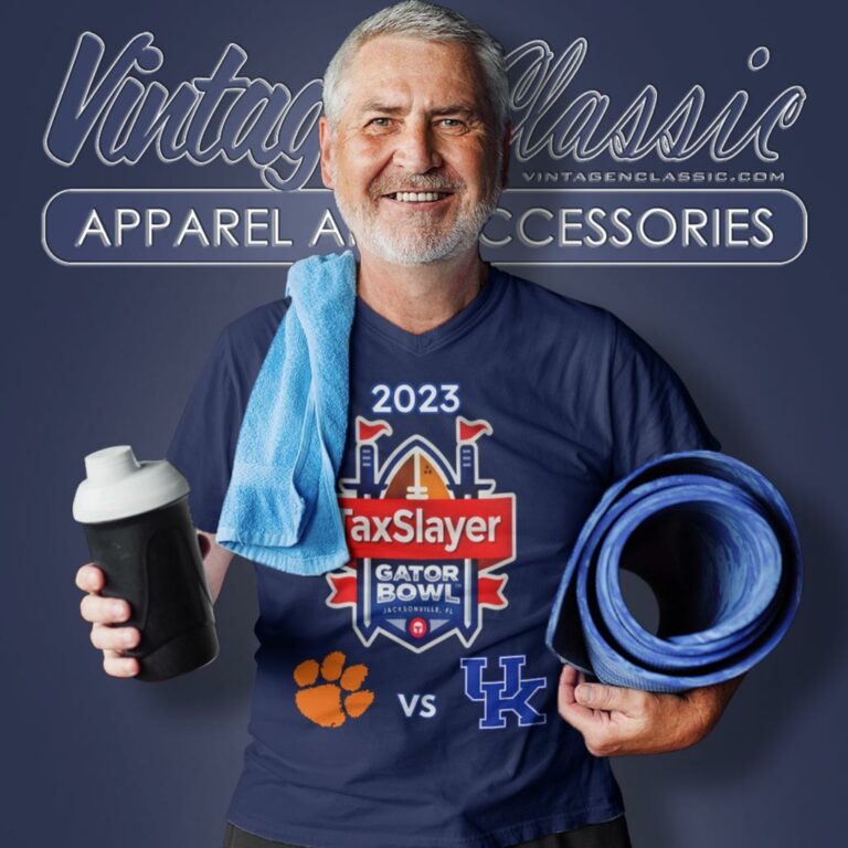 Head To Head Taxslayer Gator Bowl 2023 Kentucky Vs Clemson V Neck TShirt Head To Head Taxslayer Gator Bowl 2023 Kentucky Vs Clemson V Neck TShirt