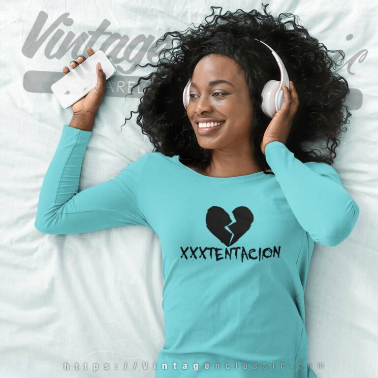 Heart Broken Xxxtentacion Long Sleeve Tee Heart Broken Xxxtentacion Long Sleeve Tee