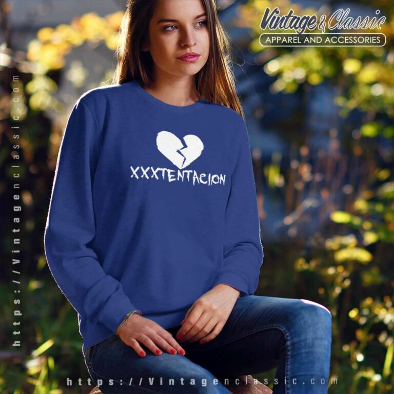 Heart Broken Xxxtentacion Sweatshirt Heart Broken Xxxtentacion Sweatshirt
