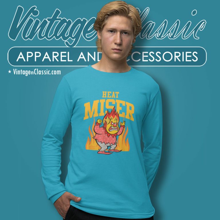 Heat Miser Shirt The Year Without Santa Claus Long Sleeve Tee Heat Miser Shirt The Year Without Santa Claus Long Sleeve Tee