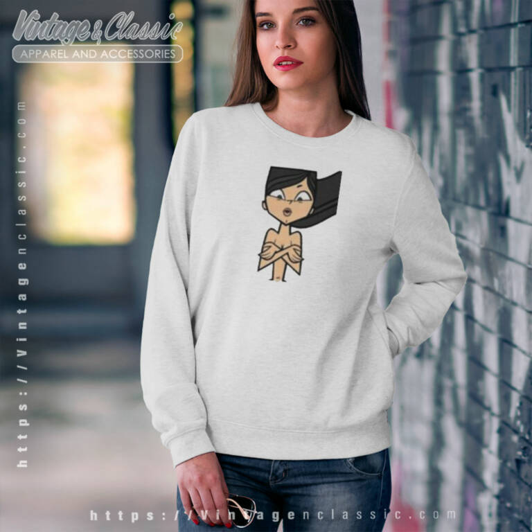 Heather Total Drama Island Shirt Rip Sweatshirt Heather Total Drama Island Shirt Rip Sweatshirt