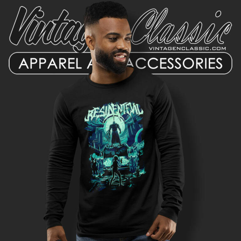 Heavy Metal The Last Resident Evil Game Long Sleeve Tee Heavy Metal The Last Resident Evil Game Long Sleeve Tee