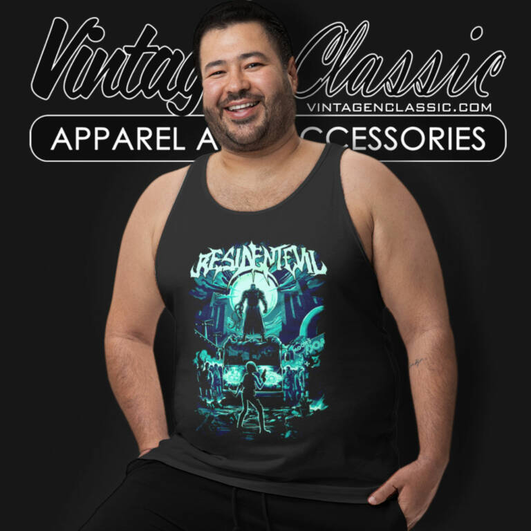 Heavy Metal The Last Resident Evil Game Tank Top Racerback Heavy Metal The Last Resident Evil Game Tank Top Racerback
