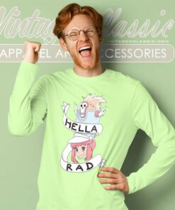 Hella Rad Nonon Jakuzure Kill La Kill Anime Long Sleeve Tee