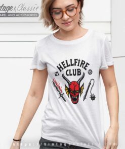 Hellfire Club T shirt Stranger Things season 5 Tshirt Women