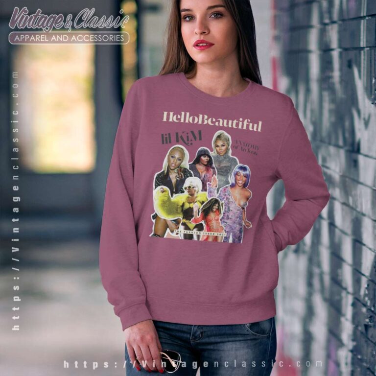 Hello Beauty Lil Kim Anatomy Of An Icon Sweatshirt Hello Beauty Lil Kim Anatomy Of An Icon Sweatshirt