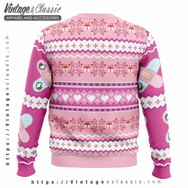 Hello Christmas Kitty Ugly Sweater back Ugly Christmas Sweater Hello Christmas Kitty Ugly Sweater back Ugly Christmas Sweater