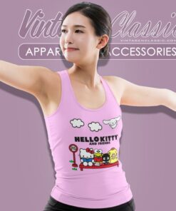 Hello Kitty And Friends Bus Stop Tank Top Racerback