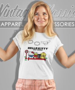 Hello Kitty And Friends Bus Stop Women T Shirt